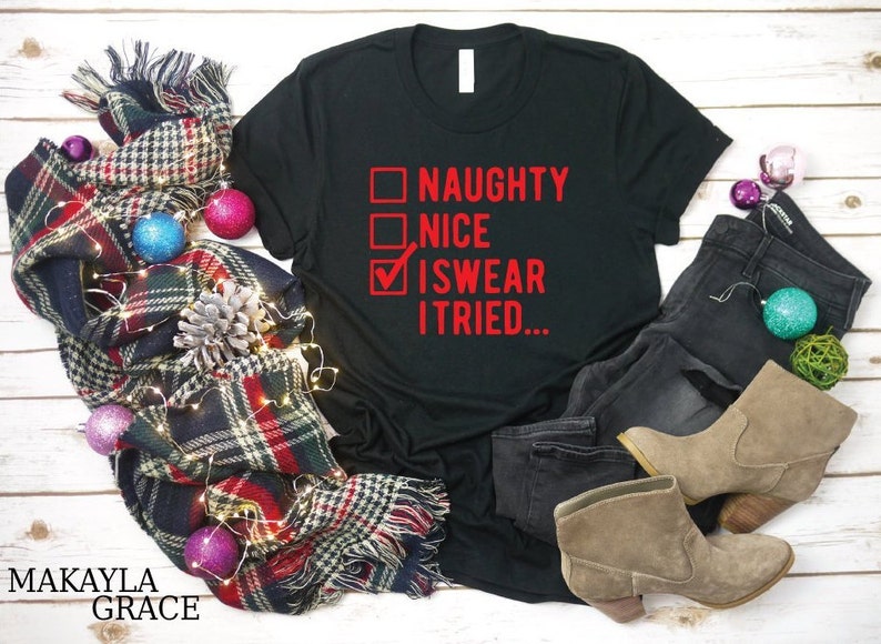 christmas graphic tee