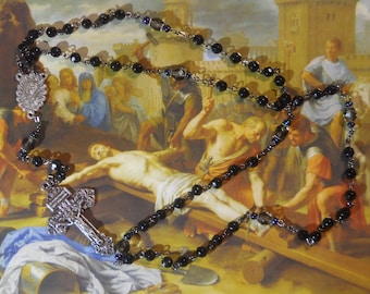 Seven Sorrows Devotion. Chaplet of Tears in 3 versions.  Do you love Mary?  Honor her sorrows by practicing this devotion.