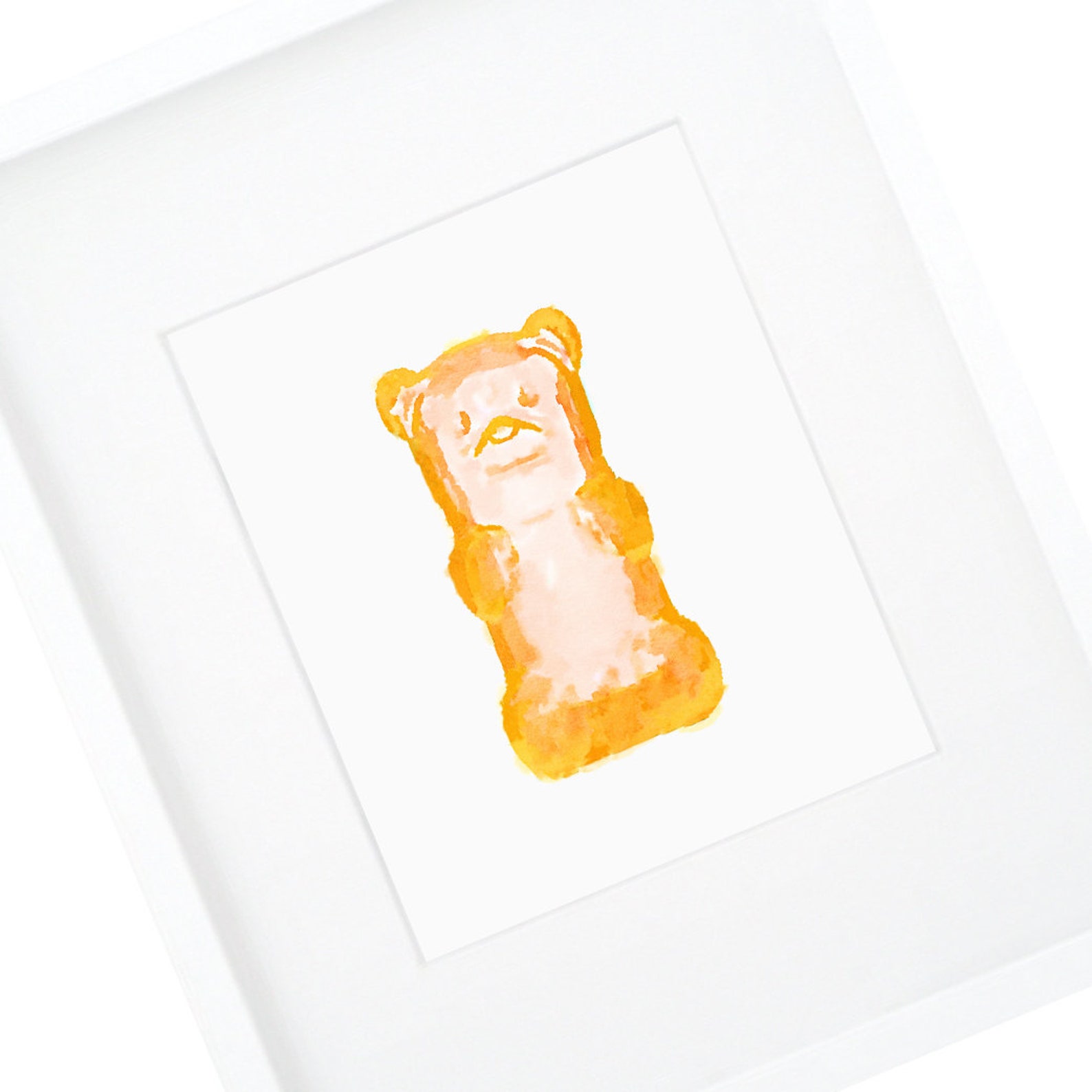 Orange Nursery Art Orange Nursery Decor Colorful Kid Art Etsy