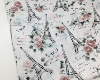 Paris Fabric Etsy