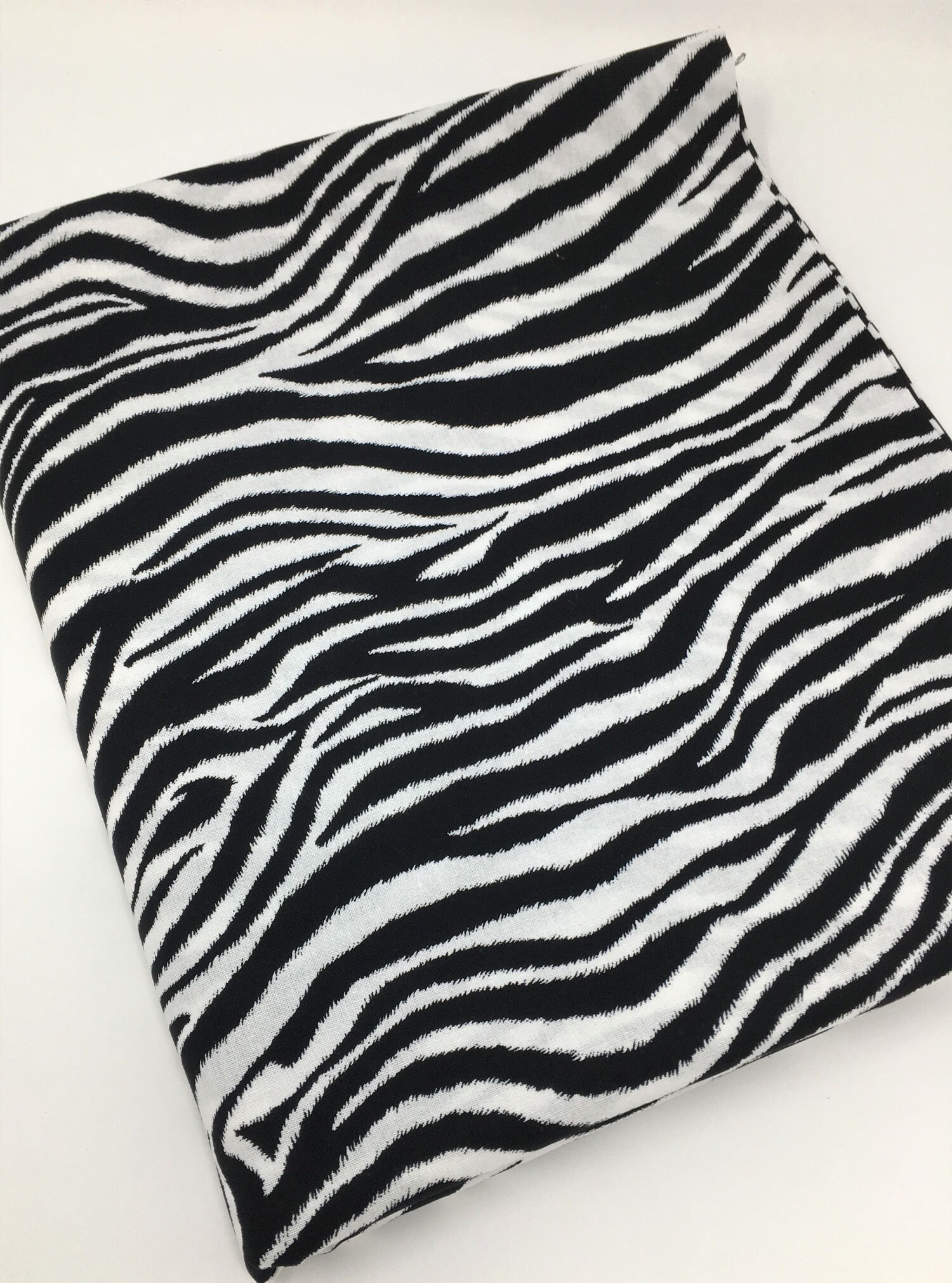 Zebra Print Fabric, Zoo Animals, Fabric by the yard, Fat Quarter, Qui…