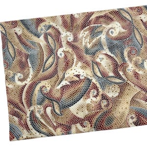 Remnant 18&quot; by 21&quot; Abstract Swirls Fabric, Quilting, Apparel, 100% Cotton