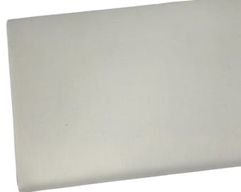 Soft Gray Solid Fabric by the yard, Quilt Backing, Quilting Cotton