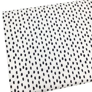 Black and White Dots Fabric, Tiny Spots, Fabric by the yard, Fat Quarter, Quilting, Apparel, 100% Cotton, R4-29