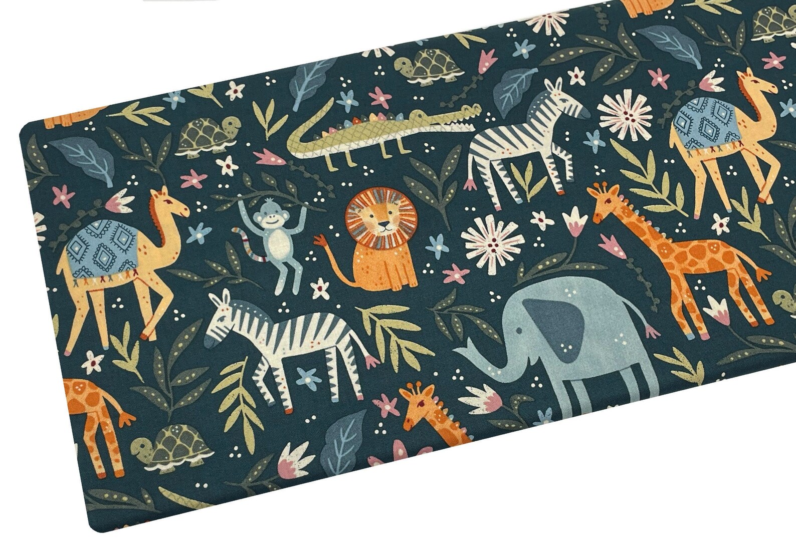 Animal Kingdom Fabric Zoo Animals Jungle Fabric Fabric by Etsy