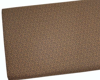 Rare Brown Fabric by Paula Barnes for Marcus, Fabric by the yard, Quilting, Quilt Backing, Apparel, 100% Cotton