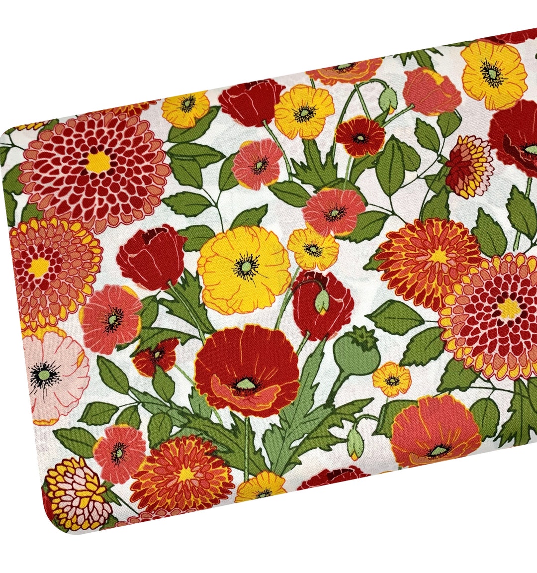 Petals and Pedals Floral Fabric by Riley Blake, Wild Flowers, Fabric by