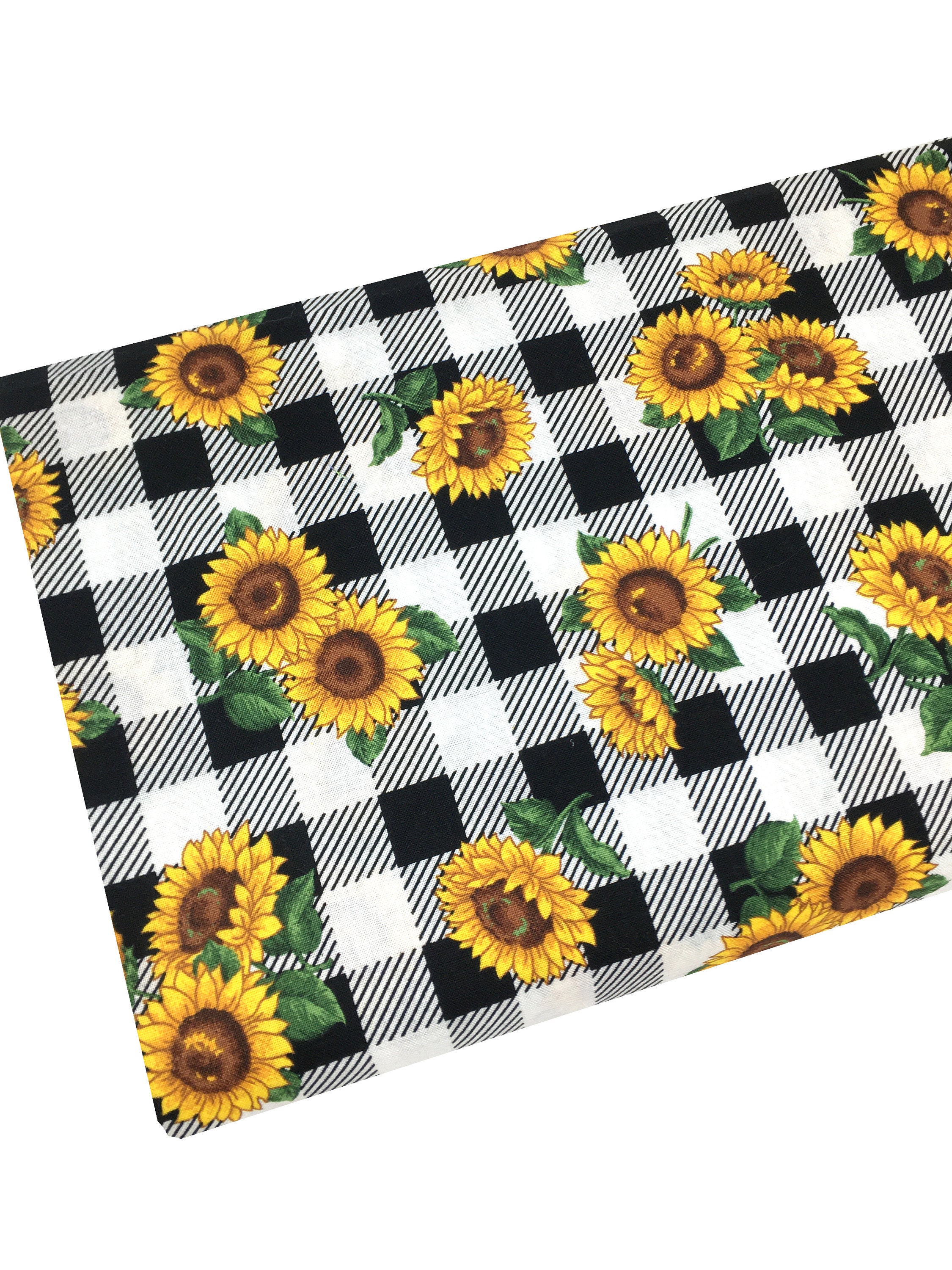 Sunflower Cotton Calico Fabric