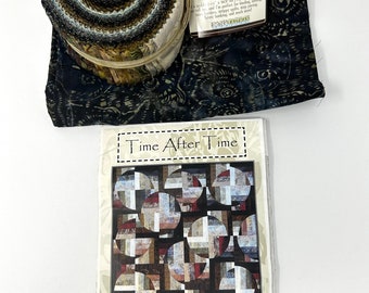 Time After Time Quilt Kit, Size 48" x 57", Stephanie Prescott for Quilter's Dream, Fabric and Pattern Included