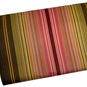 Serene Stripe Fabric 56" wide by Waverly, Upholstery Fabric by the yard, Printed Duck 100% Cotton