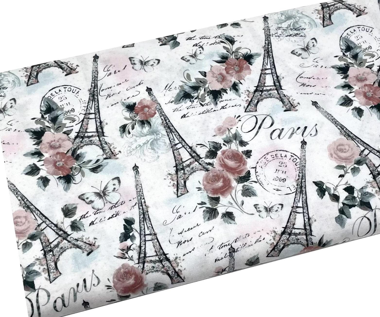 【PORTERNA】Eiffel Quilting Long One Piece Amazon.com: Sheicon Paris Eiffel Tower Print Fabric by The
