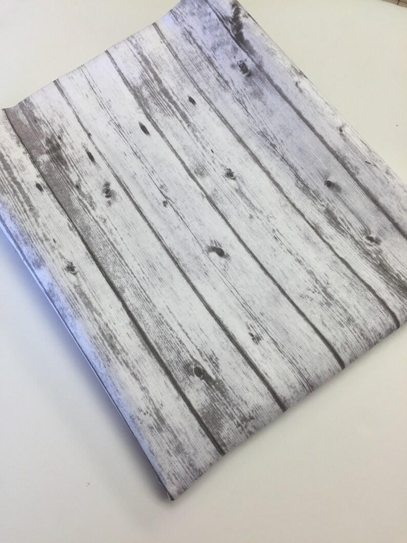 Shiplap Fabric Wood Print Fabric Fabric by the yard Fat Etsy