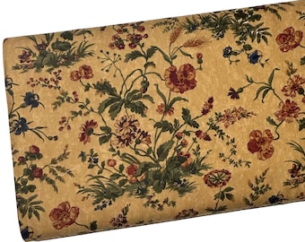 Rare Floral Fabric by the Yard, Sunflower Song by Moda 9480, Quilting Cotton -