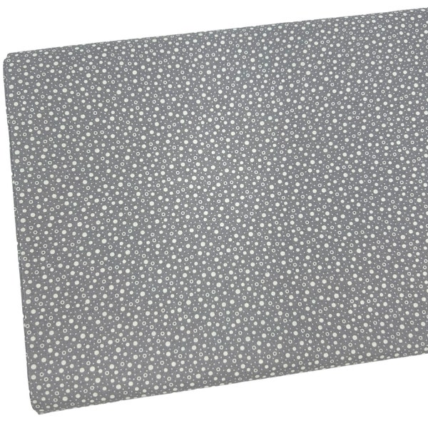 Gray Tiny Spots Fabric by Fabric Traditions, Polka Dots, Fabric by the yard, Quilt Backing, Quilting, Apparel, 100% Cotton