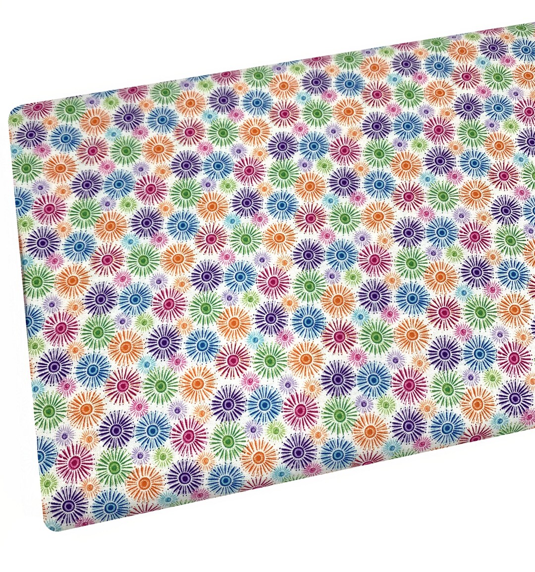 Bright Dots Fabric, Pocketful of Sunshine by Robstudio for Blank