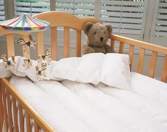 crib comforter dimensions