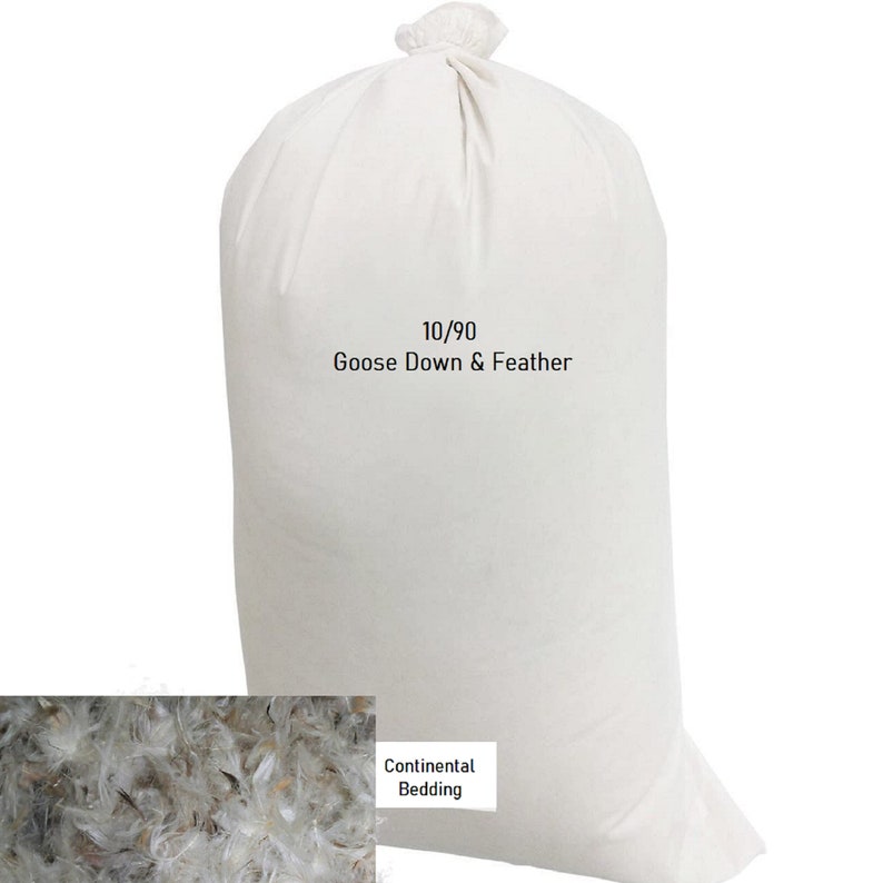 Bulk Goose Down Feathers Stuffing 10/90 White Goose Mix Etsy