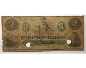 1862 Louisiana Currency – New Orleans – 5980
