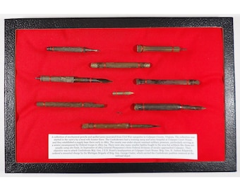 Excavated Pens & Mechanical Pencils – Civil War Camps – Culpeper, Virginia - 6705