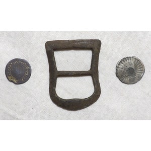 Colonial Buckle & Colonial Artifacts – Early 1700’s - Yorktown – Williamsburg - 4705