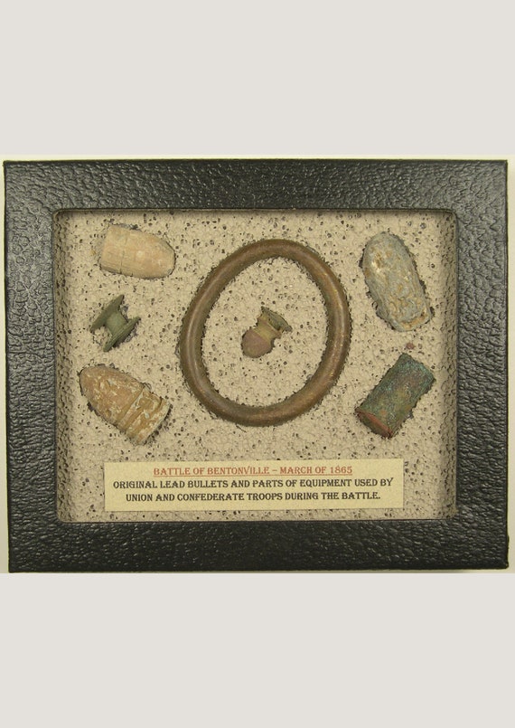 Civil War Relics Bentonville Battlefield North Carolina Etsy