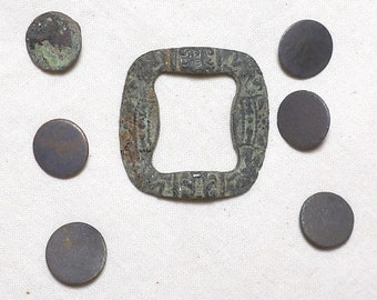 Colonial Buckle & Artifacts – 1700’s - Yorktown – Williamsburg - 4714