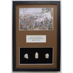 Battle New Bern – Original Civil War Artifacts - Civil War Memorabilia - Civil War Bullets