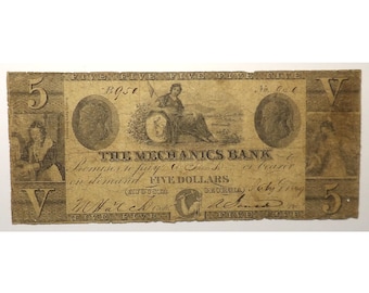 1849 Georgia Currency – Augusta – 5990