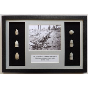 Battle of Fredericksburg - The “Stone Wall” – Civil War Artifacts - Civil War Photographs - Civil War Memorabilia - Civil War Bullets