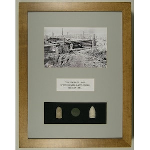 Battle of Spotsylvania – Bloody Angle – Civil War Memorabilia - Civil War Artifacts - Civil War Relics