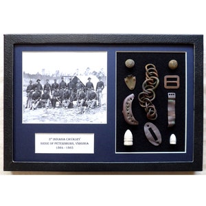 3rd Indiana Cavalry – Petersburg, Virginia – Civil War Artifacts - Civil War Photographs - Civil War Memorabilia - Civil War Bullets