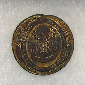 Connecticut Militia Button –  Winchester, Virginia - Civil War Buttons - Civil War Relics- Civil War Memorabilia