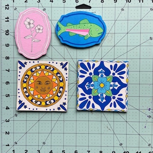 Hand Painted Magnet