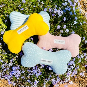 Juguete de hueso con sonido de primavera, juguete masticable de primavera para perros, juguete de hueso para perros, juguete sostenible para mascotas, regalos de cumpleaños para perros, juguete con sonido para cachorros, regalos y juguetes para mascotas
