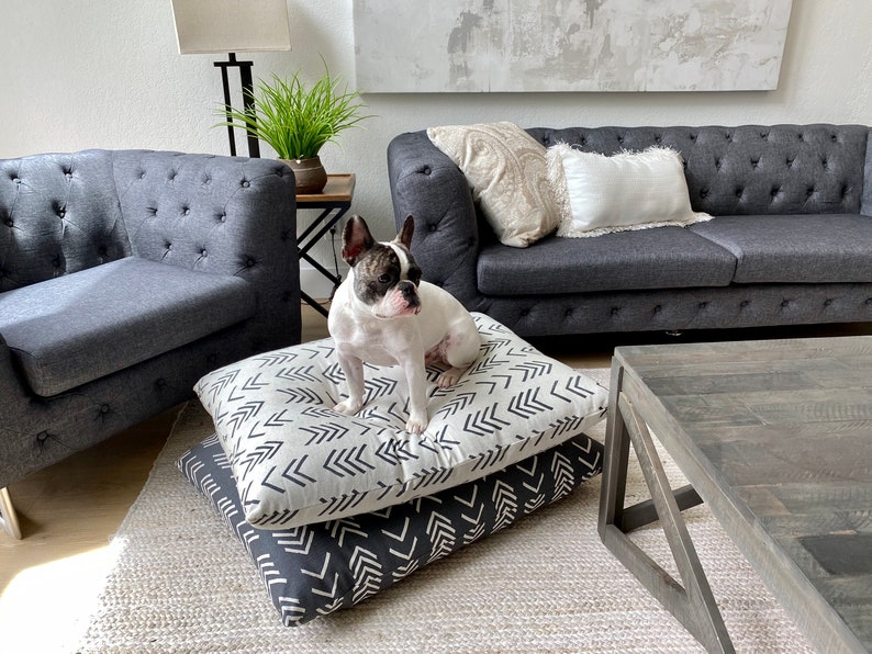 Modern Mud Cloth Dog Bed Cover Boho Chic Mudcloth Pet Bed Etsy