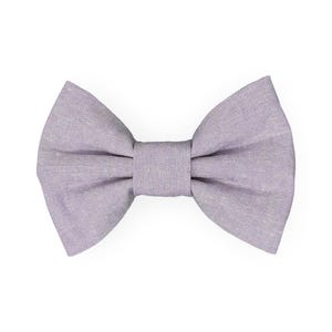 Hochzeitsoutfit für Hunde, Lavendel-Haustierhalsband-Accessoire, Verlobungs-Leinenfliege, lila Geschenk für Hund, Hunde-Party-Accessoire, Haustierfliege