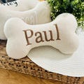 Personalized Dog Gift, Puppy Bone Toy Embroidered With Name, Custom Pet Toys, Personalized Dog Gifts, New Puppy Toys, Birthday Gift For Dogs