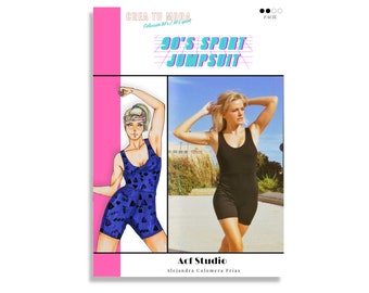 CREA TU MODA: 90’s sport jumpsuit