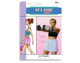 CREA TU MODA: 90’s Sport Short