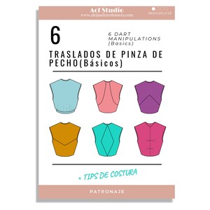 Pattern making Ebook: 6 Transformations with dart transfer (Basic)
