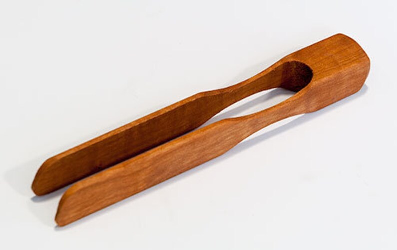 HANDMADE Hardwood TOAST TONGS Solid Wood Great Gift Item Etsy