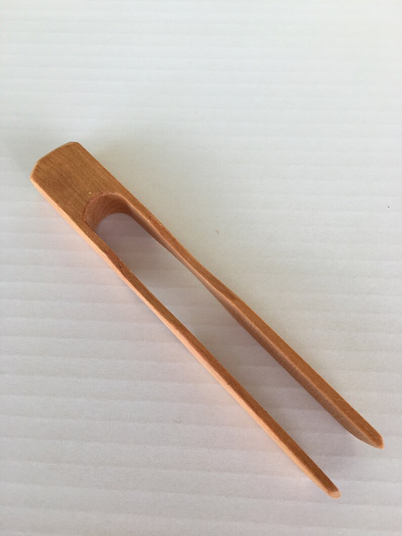 HANDMADE Hardwood TOAST TONGS Solid Wood Great Gift Item Etsy