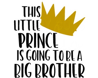 This Little Prince is going to be a Big Brother Pregnancy Announcement  Royal Matching Family Disney Family 242