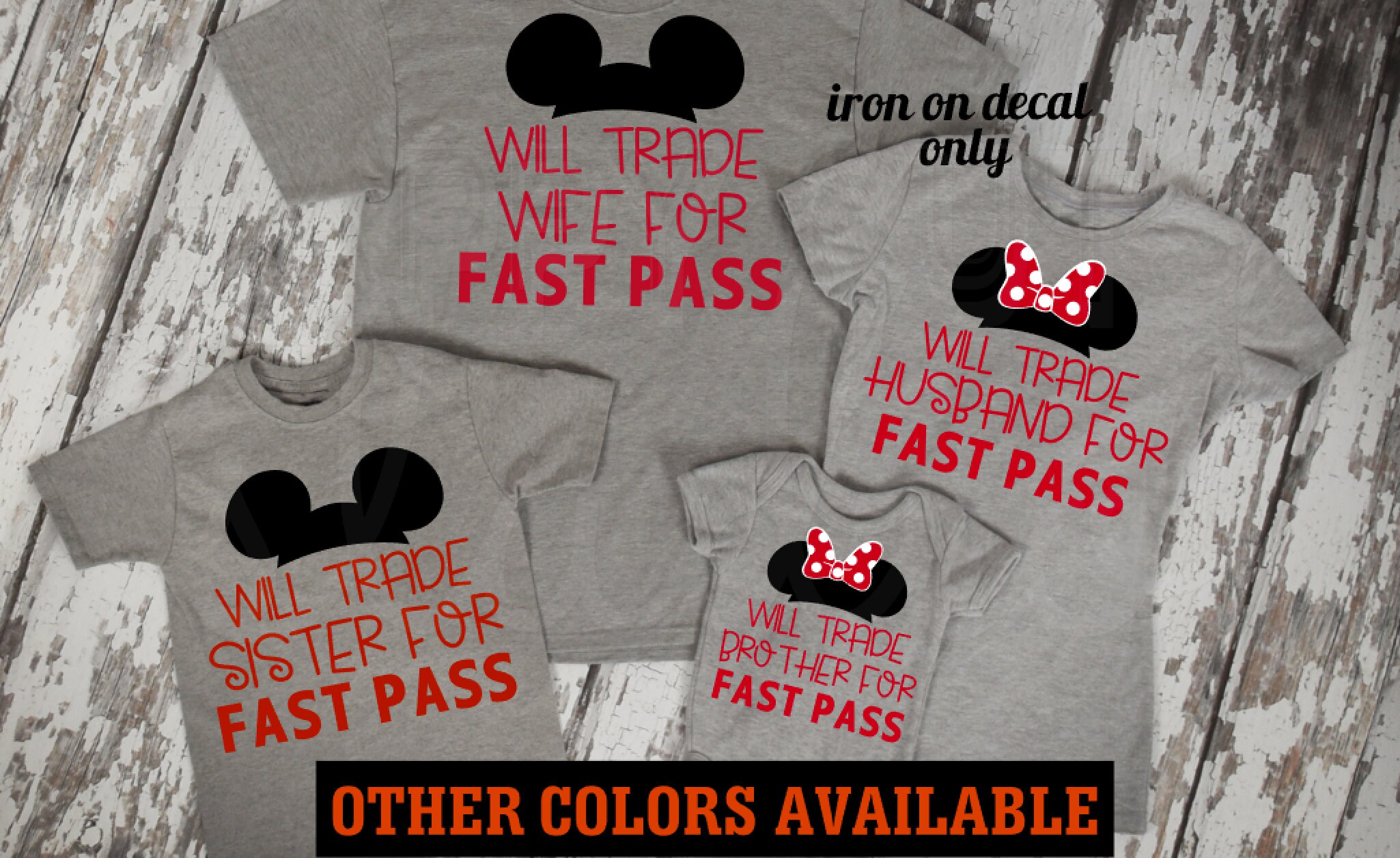Fast Shipping Disney Iron on Transfer for Shirts Disney 