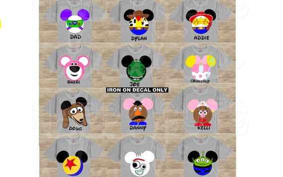 Buzz Lightyear Woody Jessie Mickey Minnie Potato Head Toy