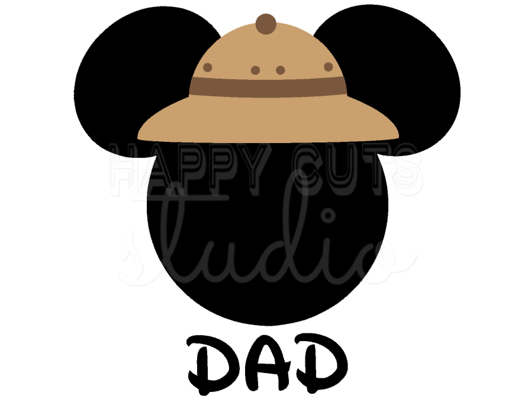 Personnalisé Safari Hat Animal Kingdom 