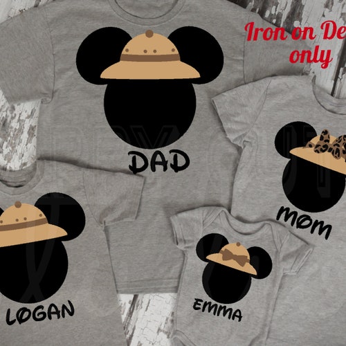 Personalized Safari Hat Animal Kingdom 