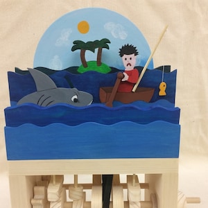 Automaton (mechanical toy) &quot;The Revenge of the Shark&quot;