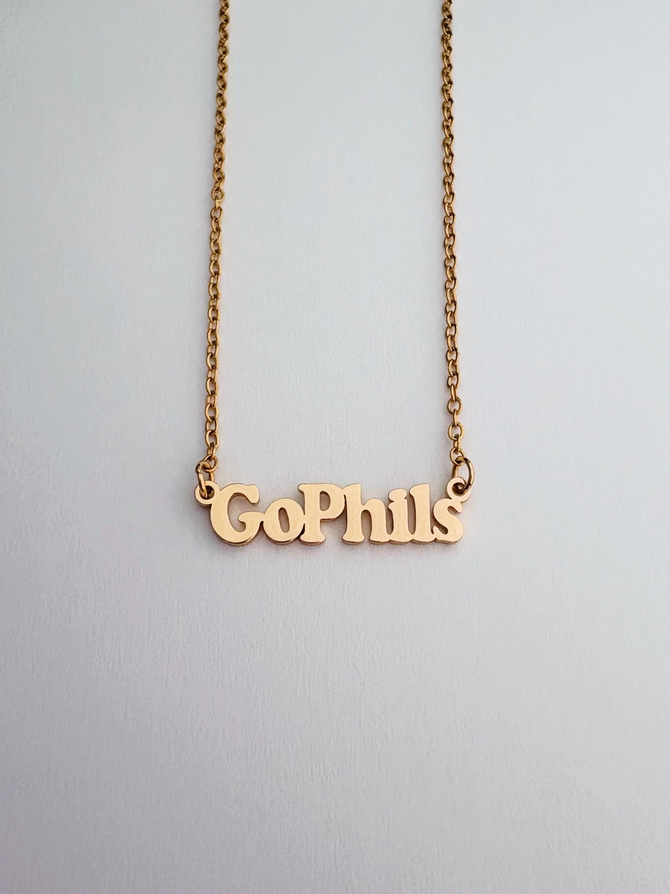 Phillies Necklace