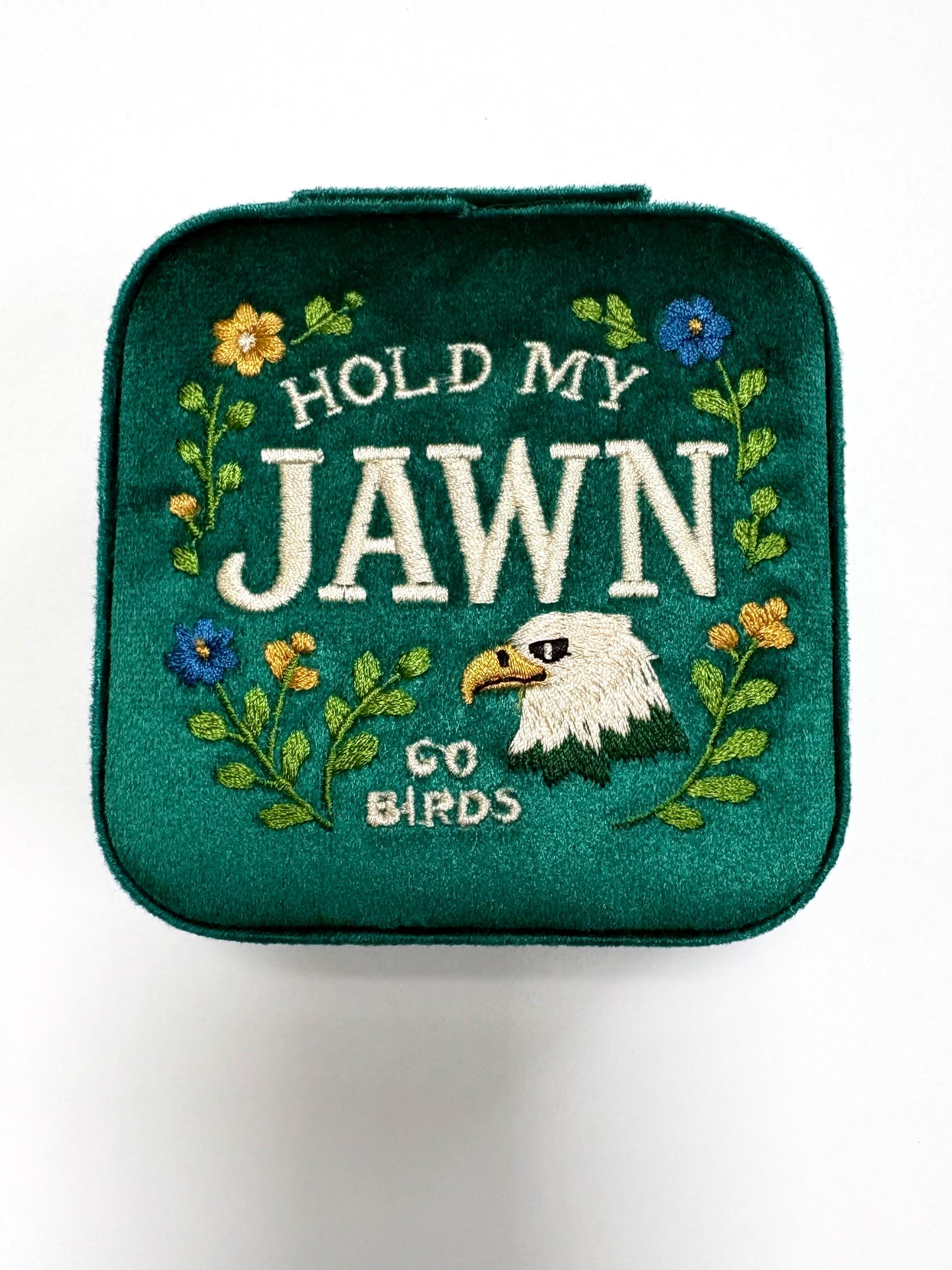Atlantic Eagles ワッペン Hold My Jawn Jewelry Travel Case Box Philadelphia Eagles Birds